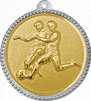 Медаль рельефная футбол   3372-113-101/201/301
