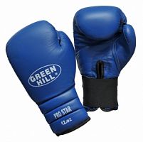 Перчатки боксёрские PRO STAR BGPS-2012 (синие) 10 OZ