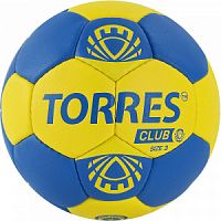 Мяч гандбольный  "TORRES Club" р.3, ПУ, 5 подкл. слоев арт.Н32143
